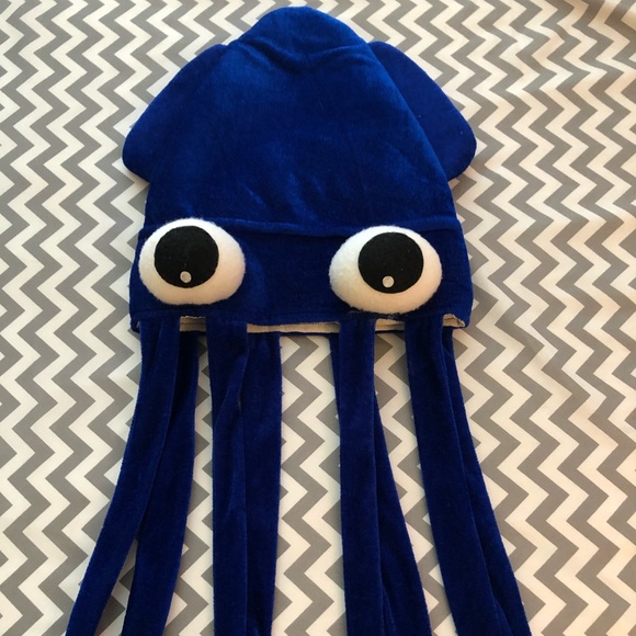 Blue squid hat Clearance